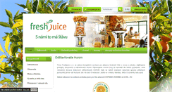 Desktop Screenshot of freshjuice.cz